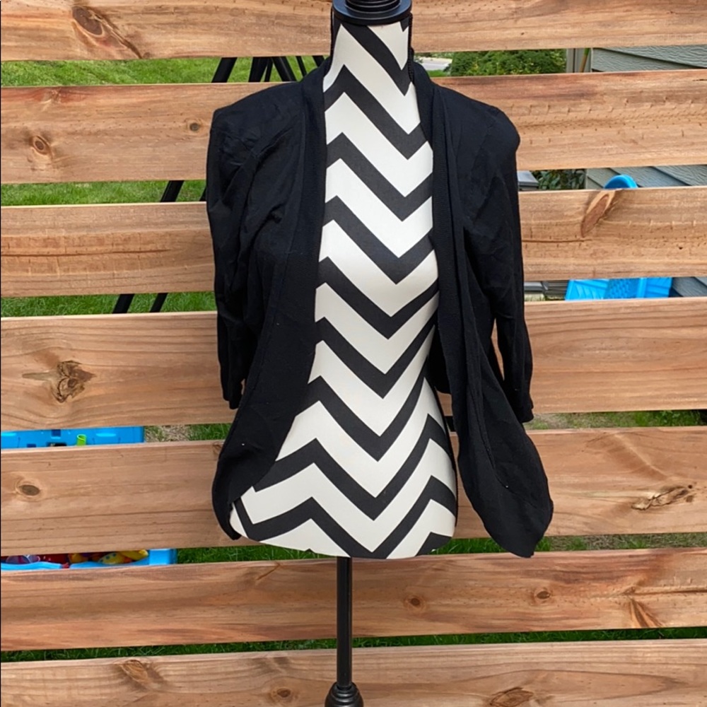 Merona black cardigan